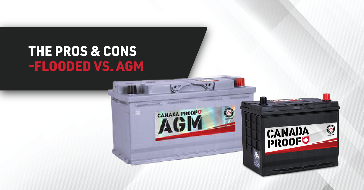 Flooded Vs. AGM Batteries